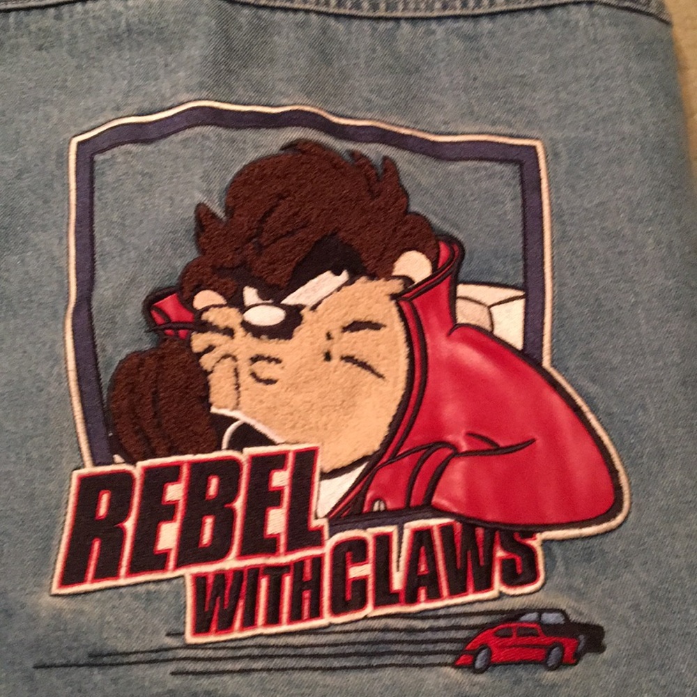 Warner brothers Jean jacket from the 90’s